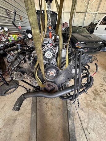 Front of the Crown Victoria engine
