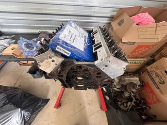 Cleaned up Buick Road Master engine